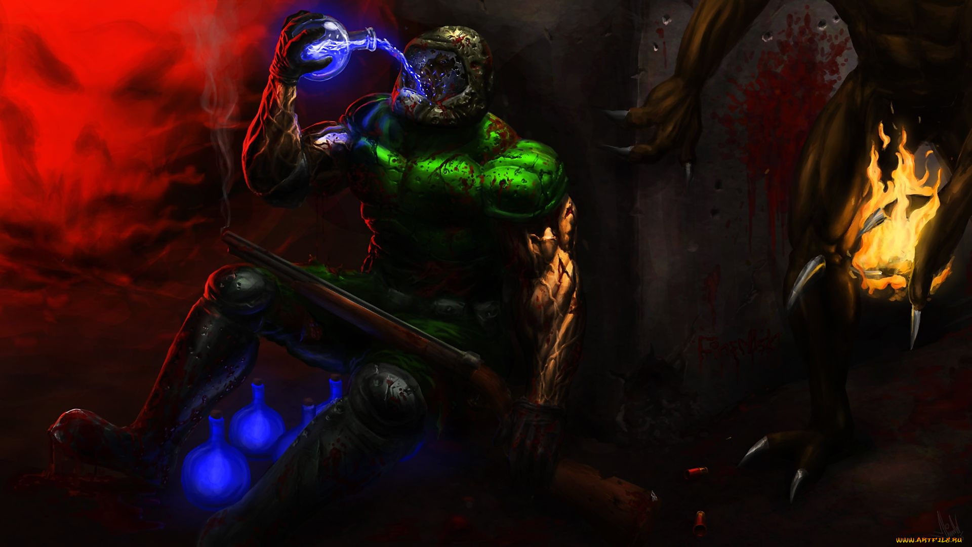 brutal, doom, видео, игры, ---другое, brutal, doom