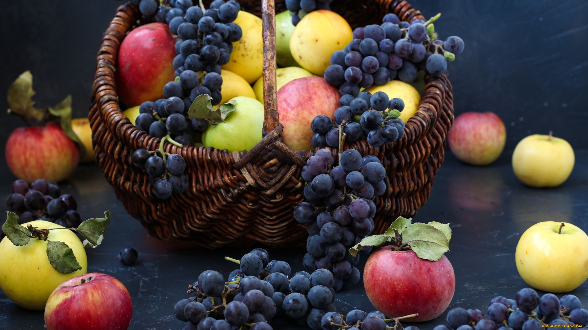 еда, фрукты, , ягоды, ягоды, яблоки, виноград