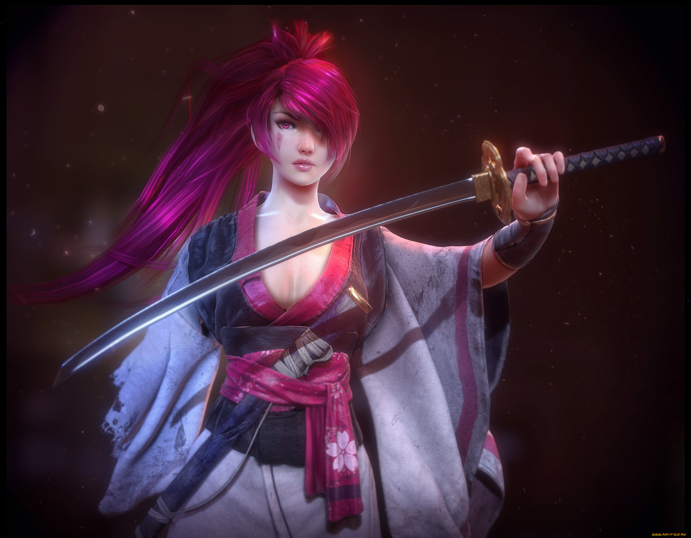 видео, игры, guilty, gear, x, guilty, gear, baiken