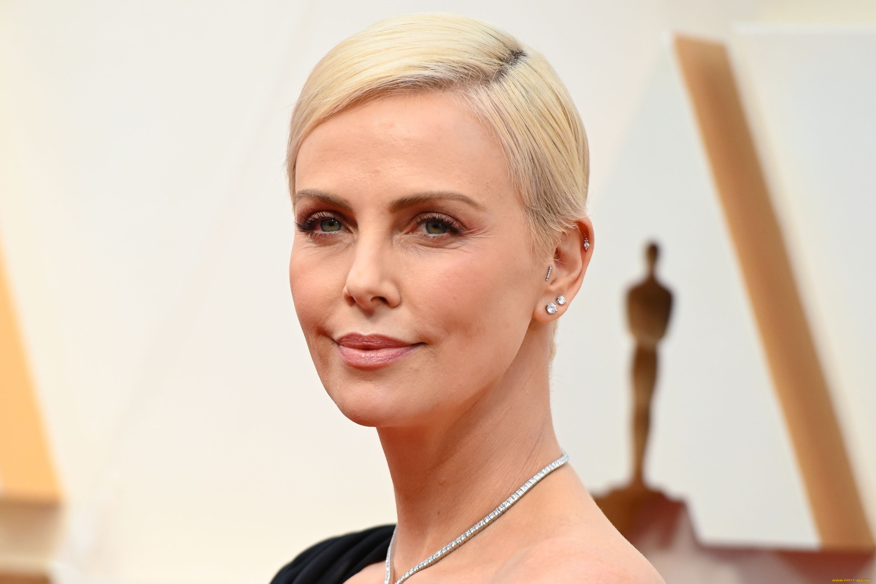 девушки, charlize, theron, актриса, блондинка, лицо