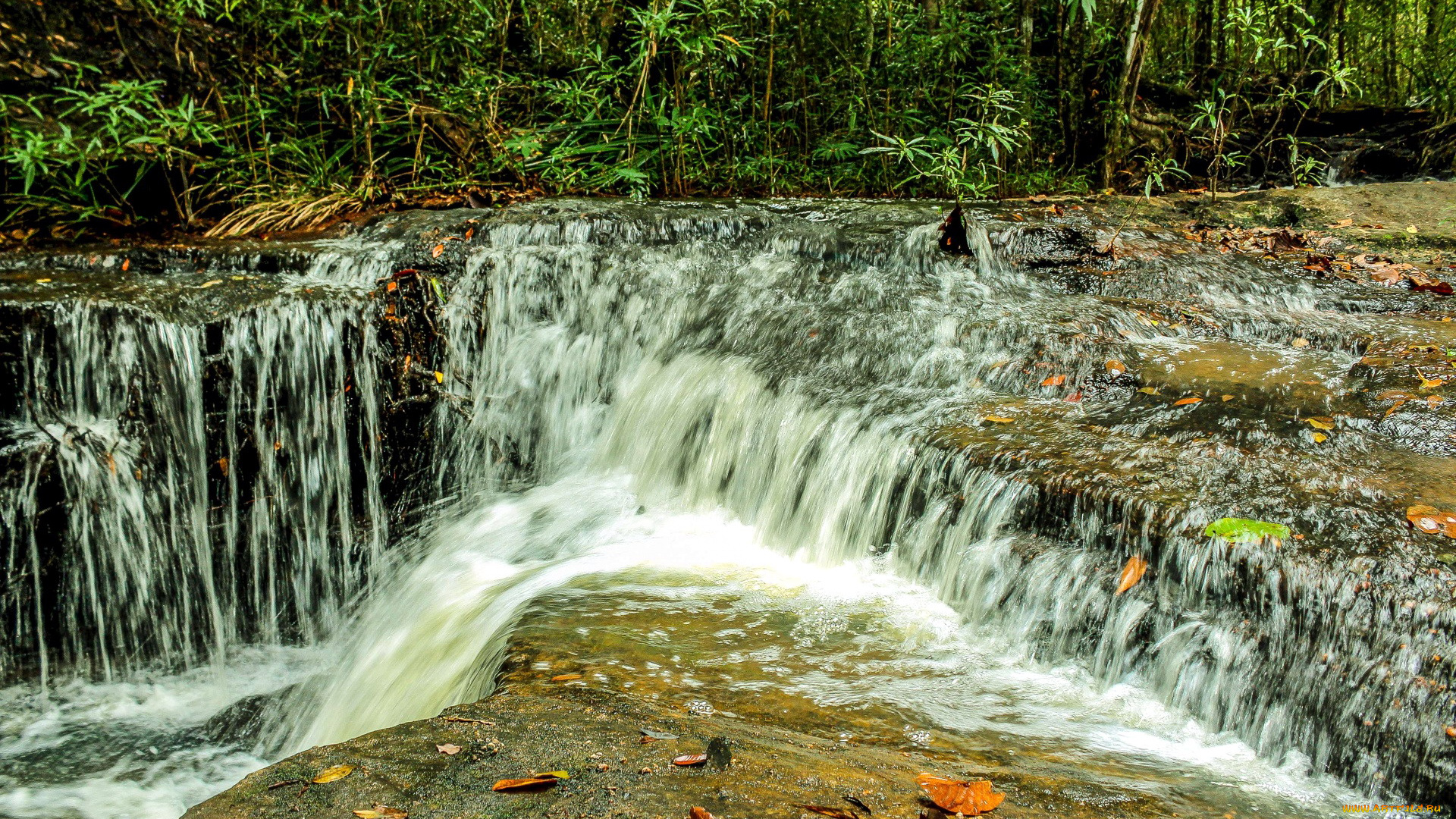 thailand, природа, водопады
