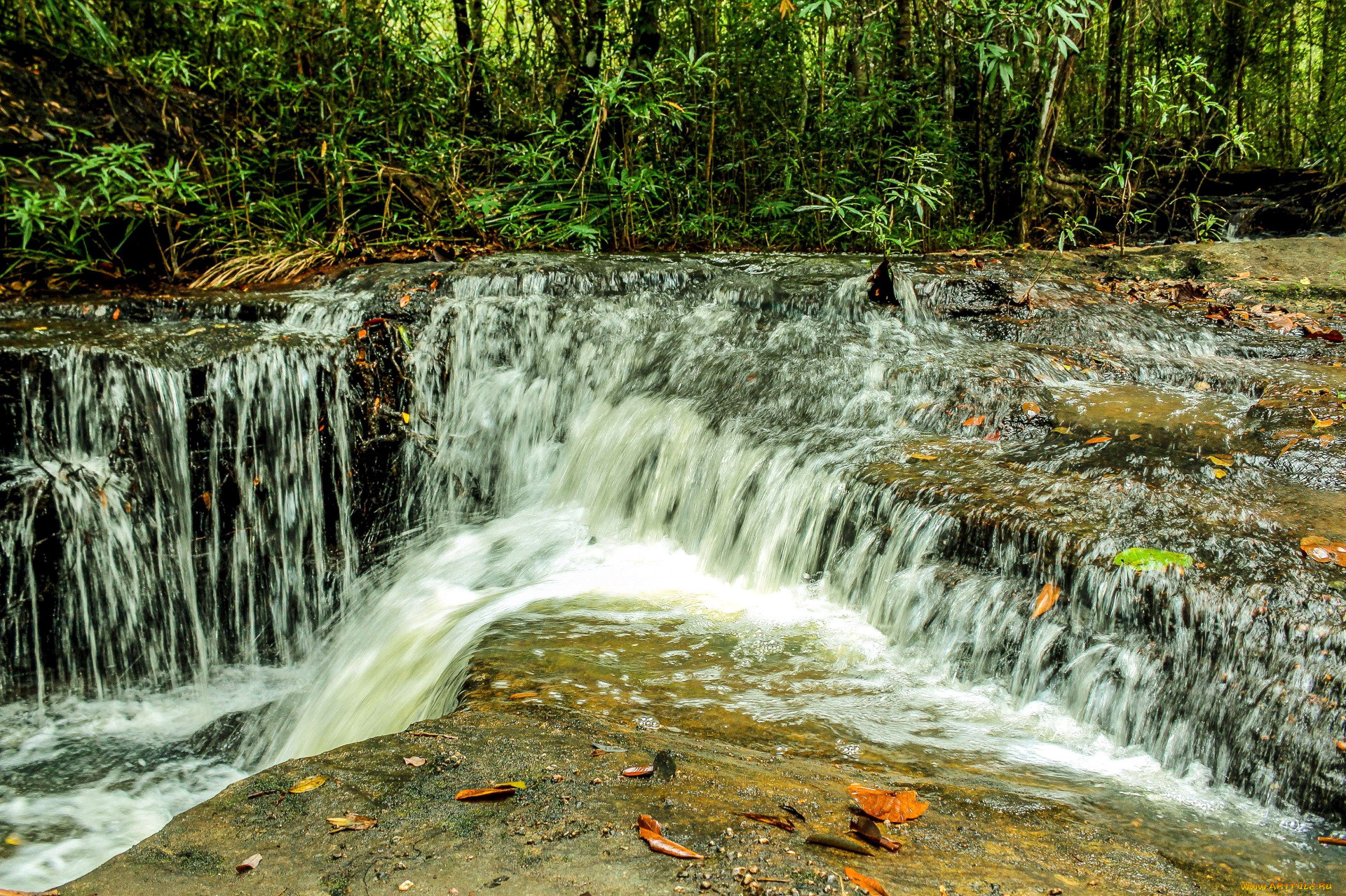 thailand, природа, водопады