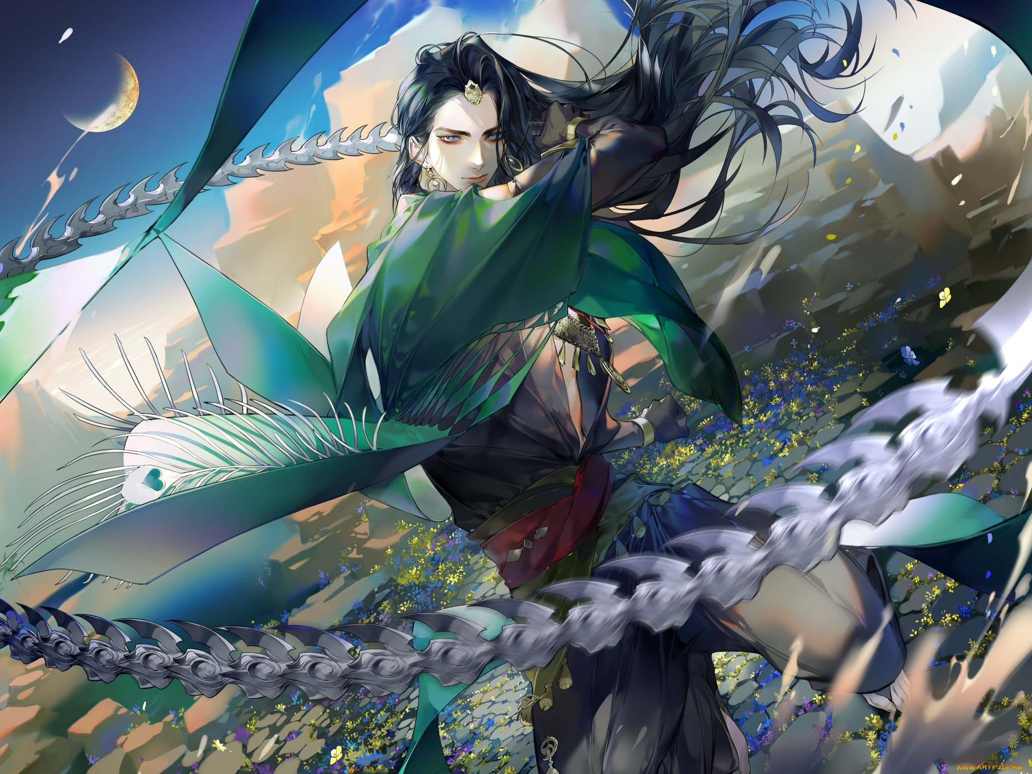 аниме, оружие, , техника, , технологии, парень, азия