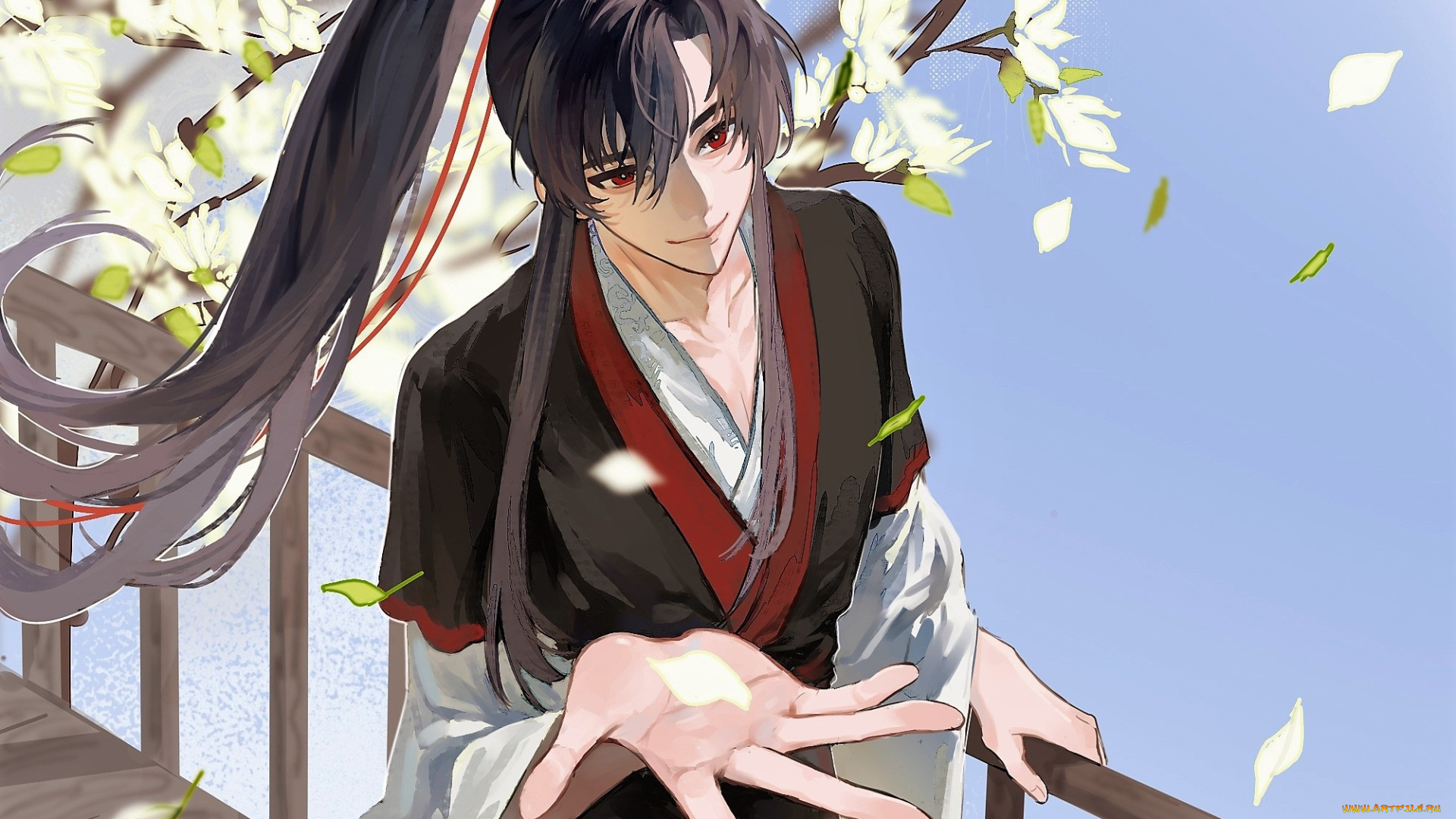 аниме, mo, dao, zu, shi, вэй, усянь, жест