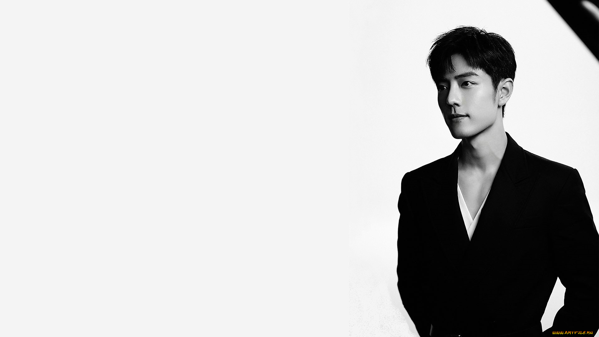 мужчины, xiao, zhan, акер, пиджак