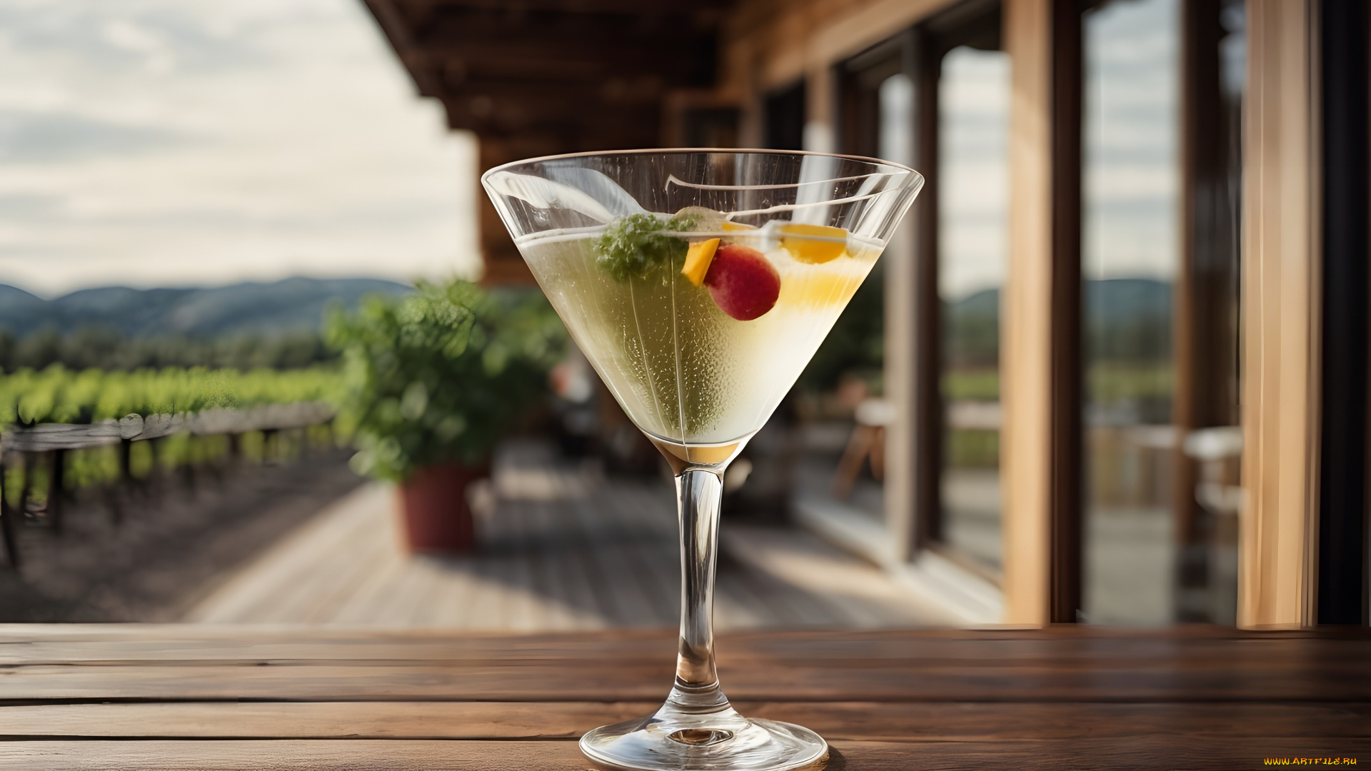 3д, графика, еда-, food, martini, cocktail