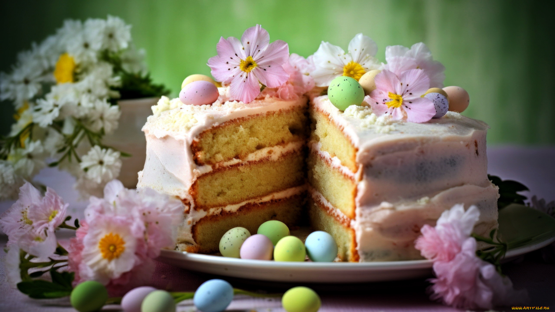 праздничные, пасха, кулич