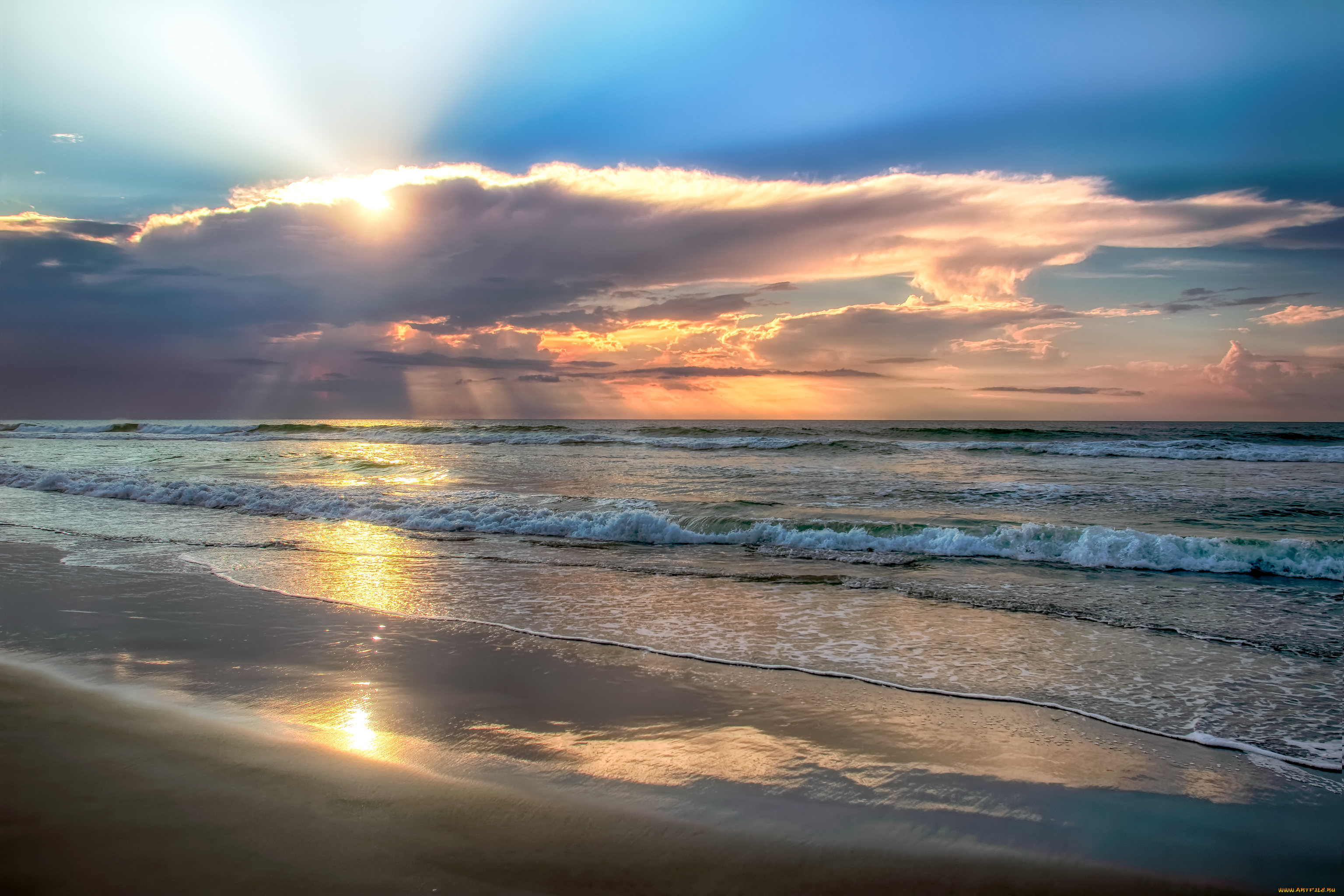 природа, побережье, пейзаж