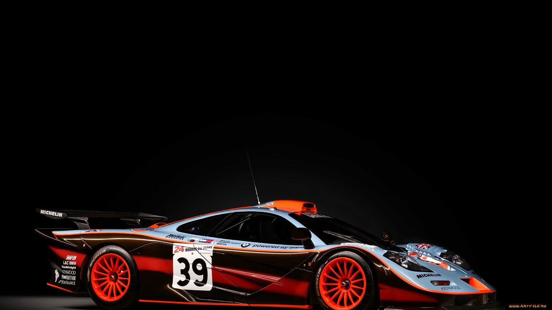 mclaren, f1, gtr, автомобили, mclaren, черный, спортивный
