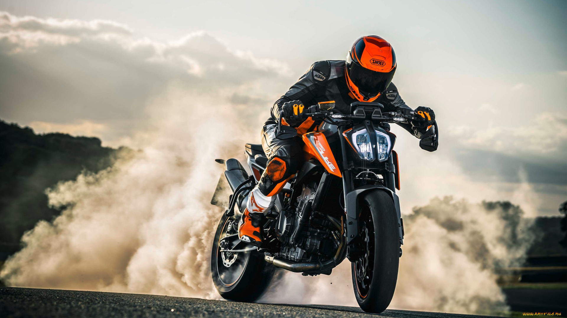 мотоциклы, ktm, мотоциклист