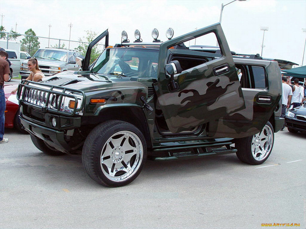 hummer, h2, tuning, автомобили