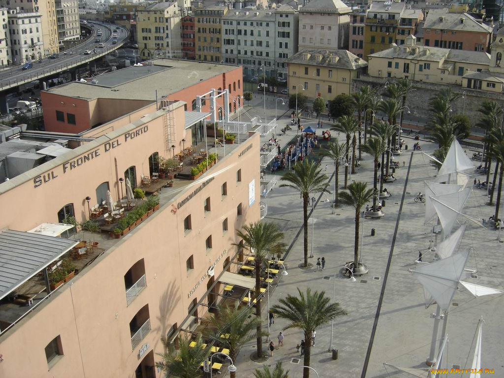 genova, города, улицы, площади, набережные