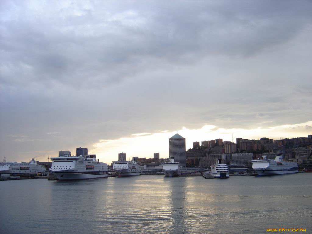 genova, корабли, порты, причалы