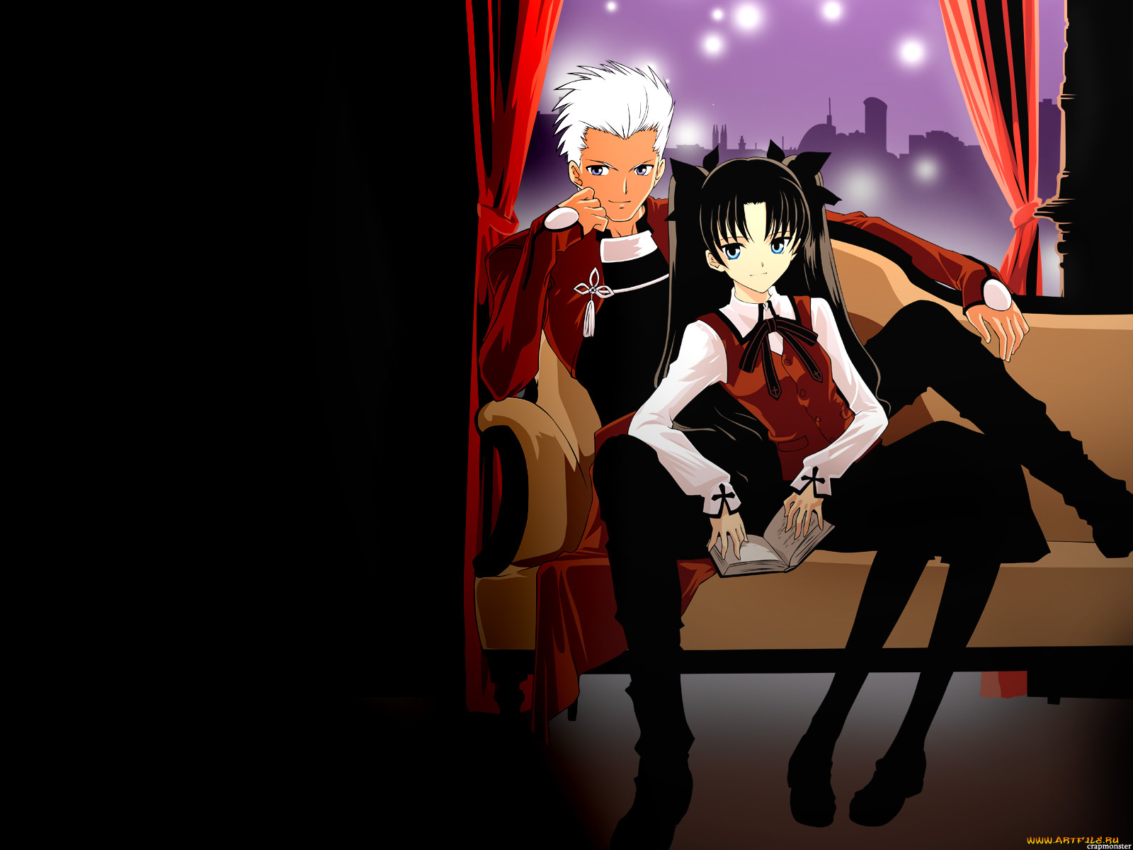 аниме, fate, stay, night