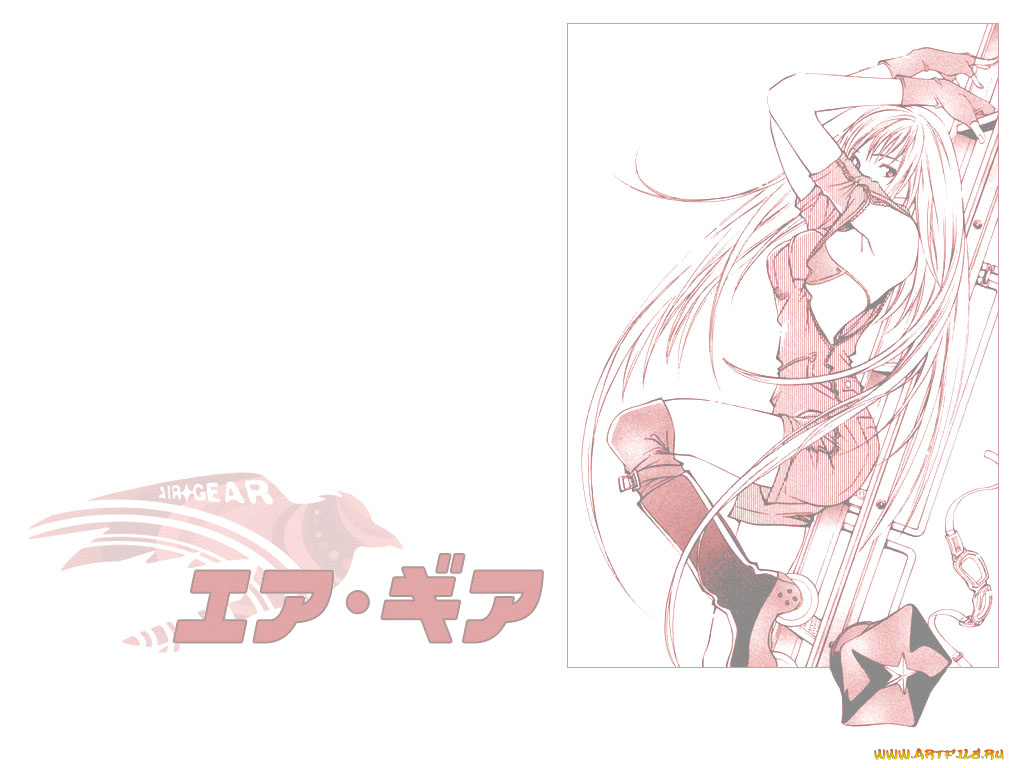аниме, air, gear