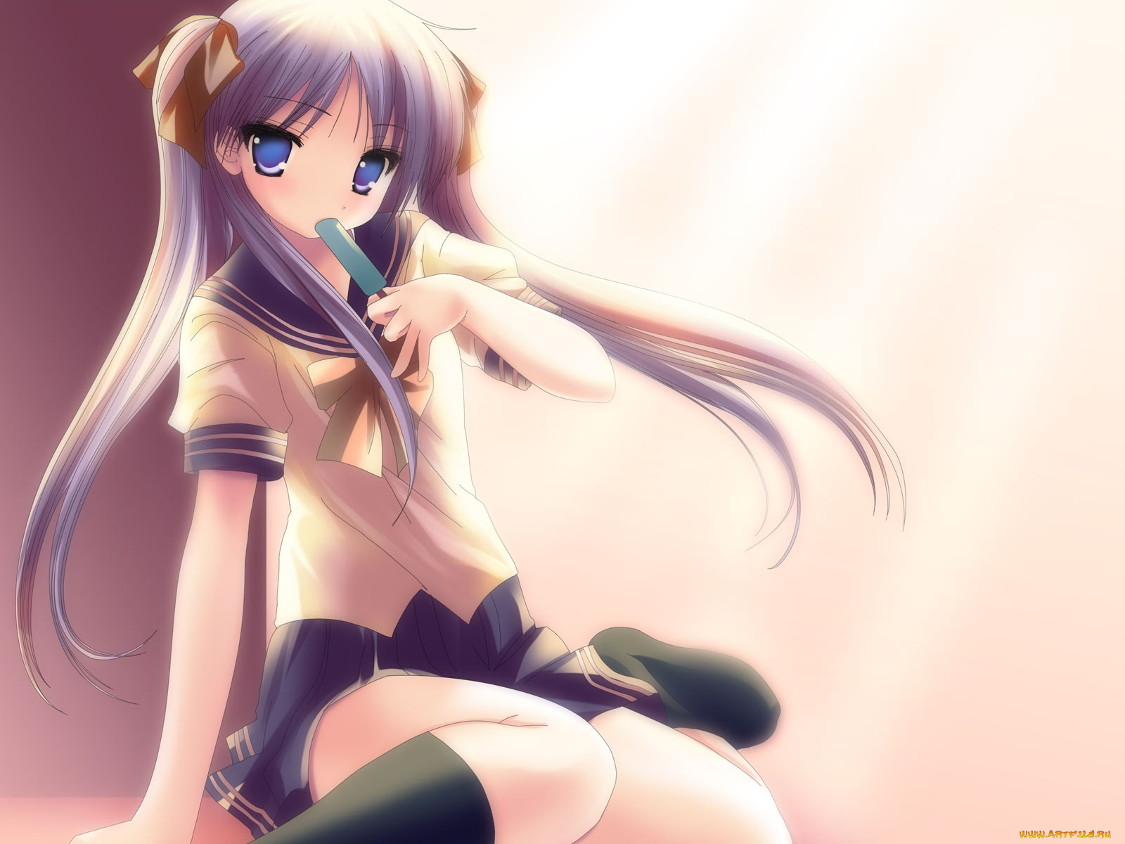 аниме, lucky, star