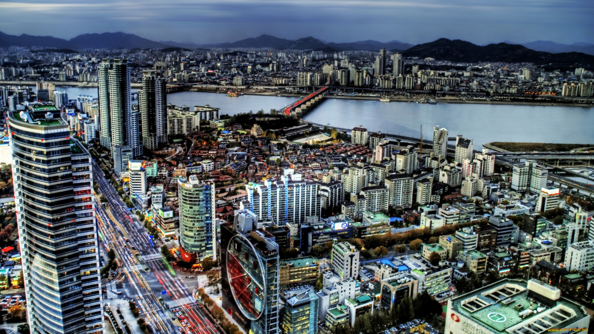 города, панорамы