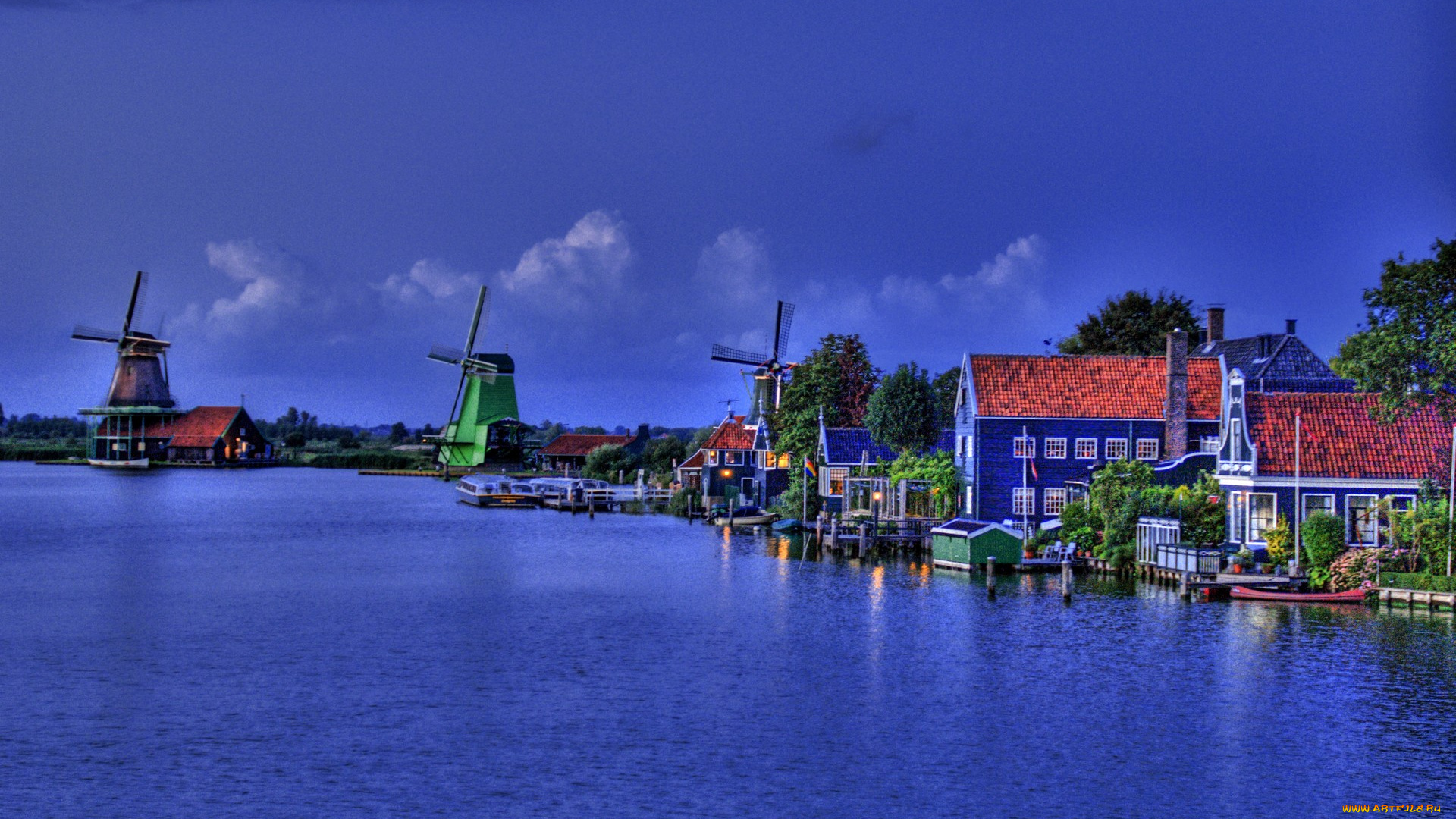 города, пейзажи