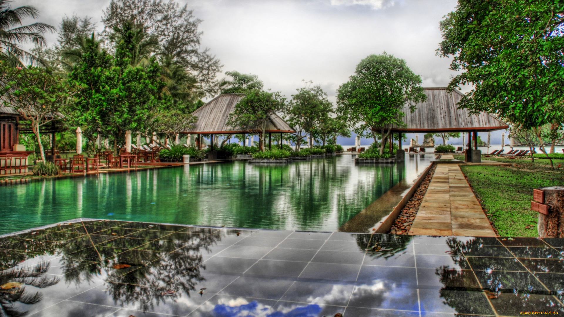 города, пейзажи