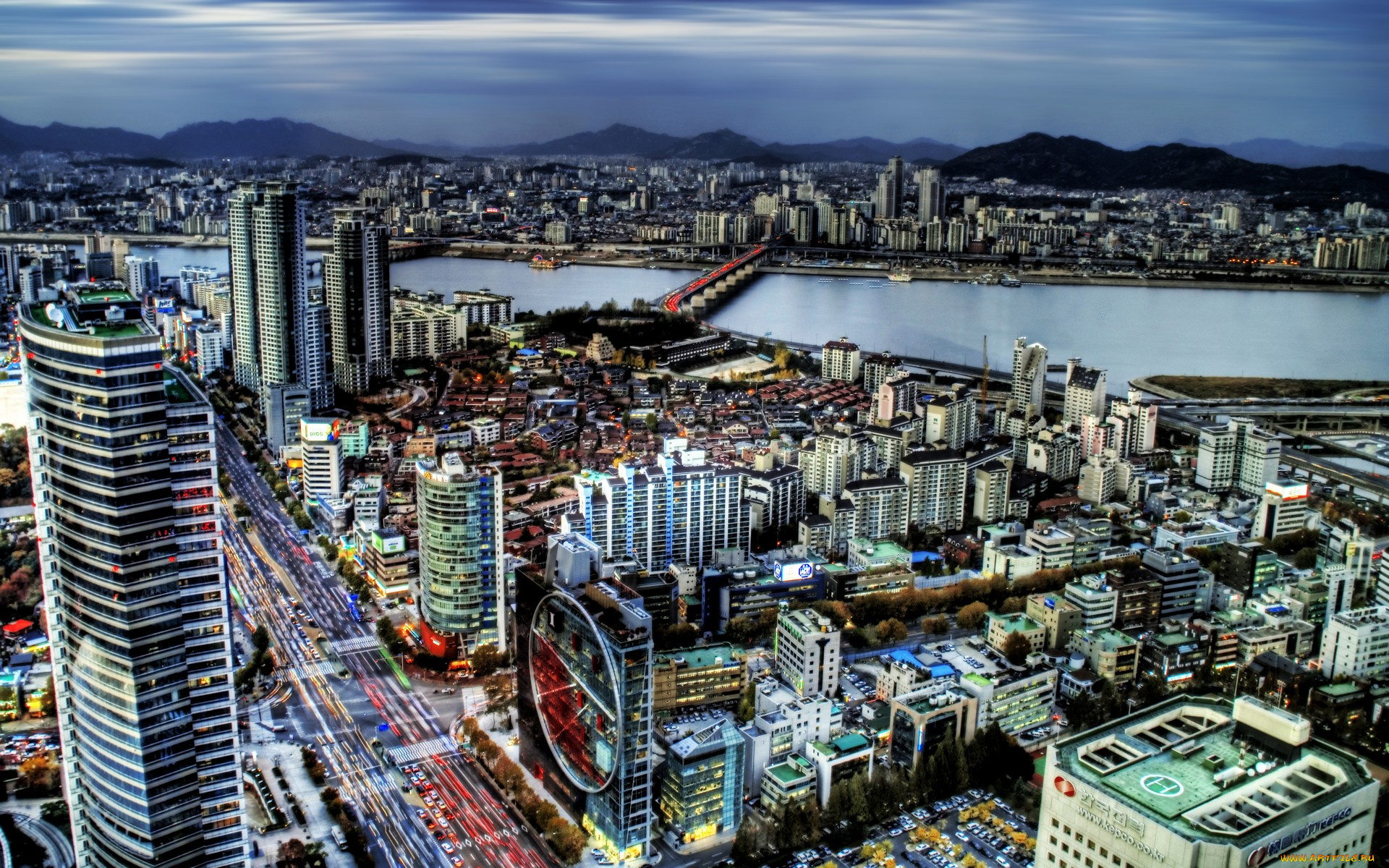 города, панорамы