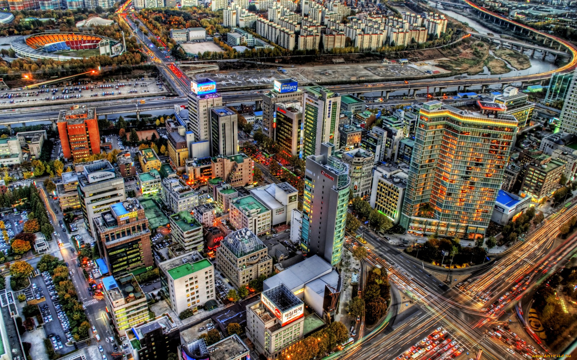 города, панорамы