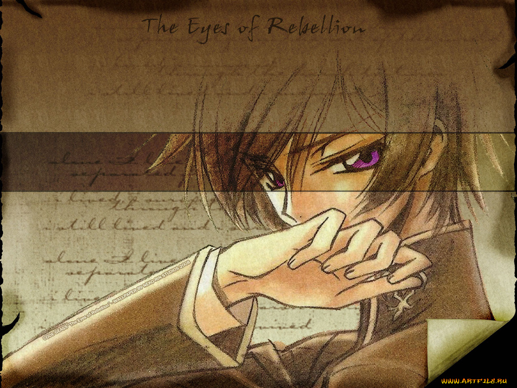 аниме, code, geass