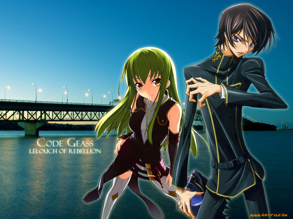 аниме, code, geass