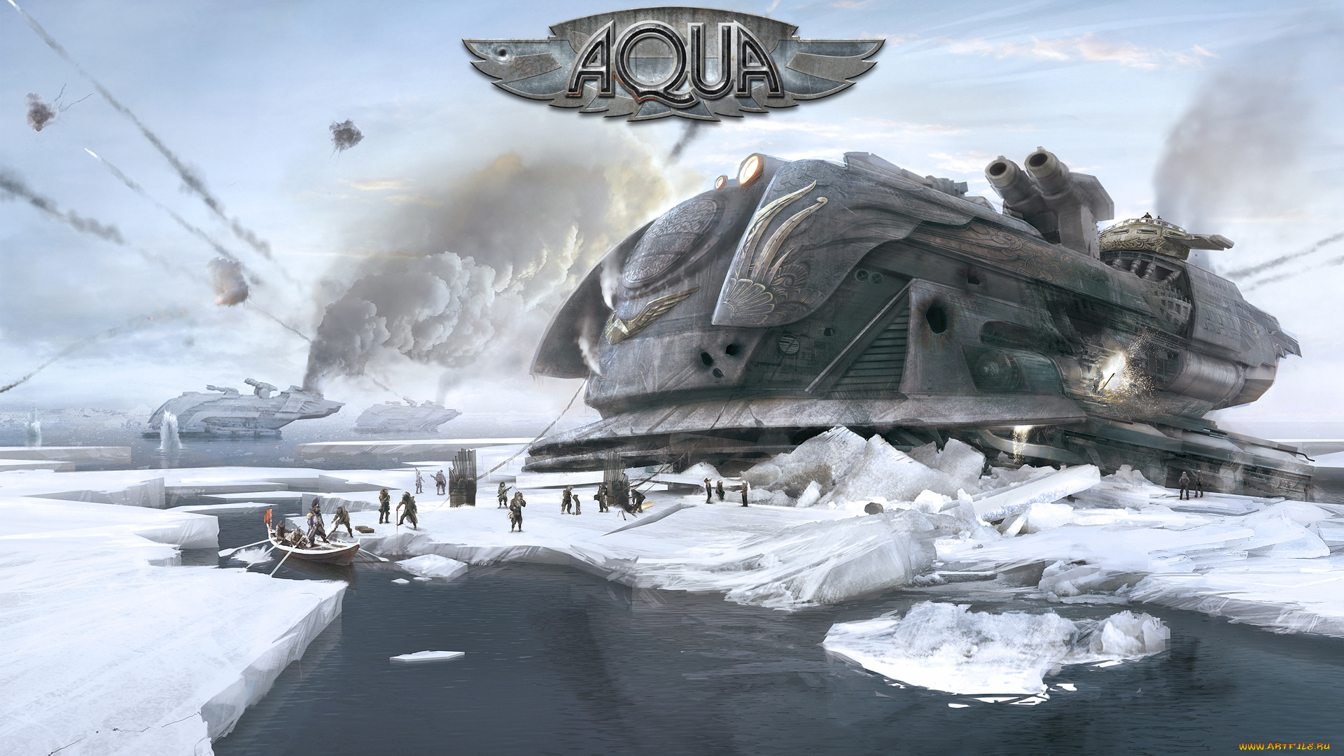 aqua, naval, warfare, видео, игры