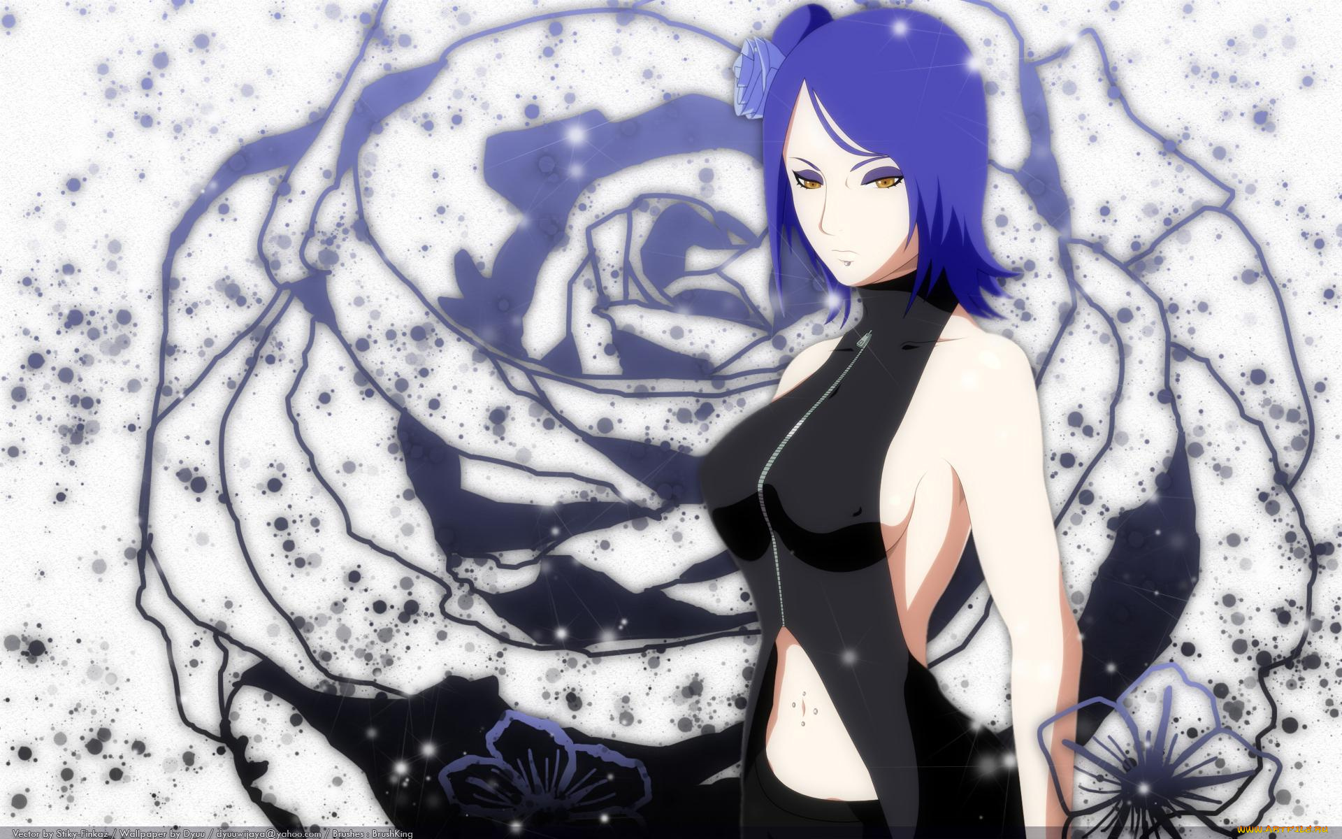 konan, аниме, naruto