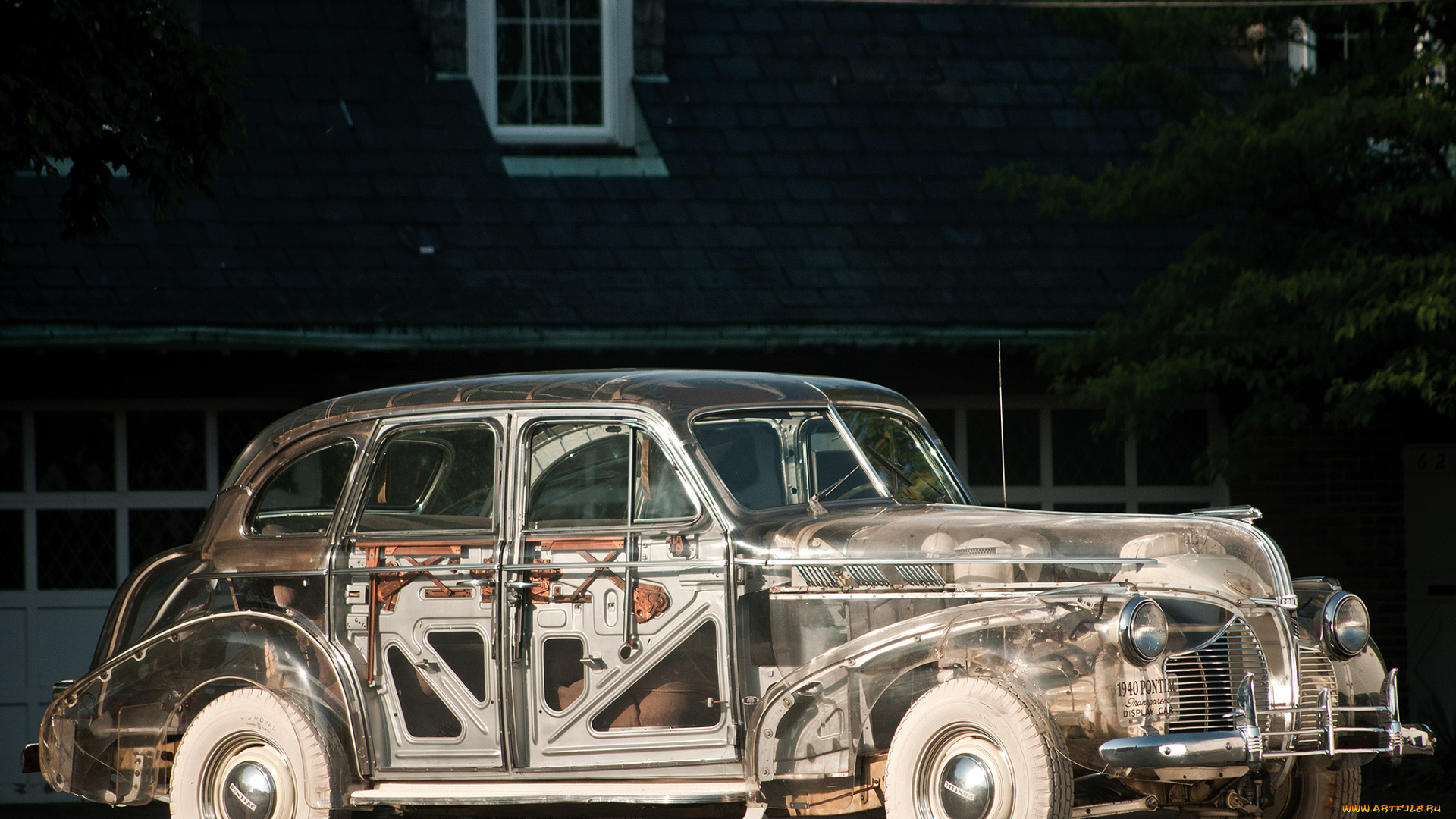 pontiac, deluxe, six, transparent, display, car, автомобили, классика