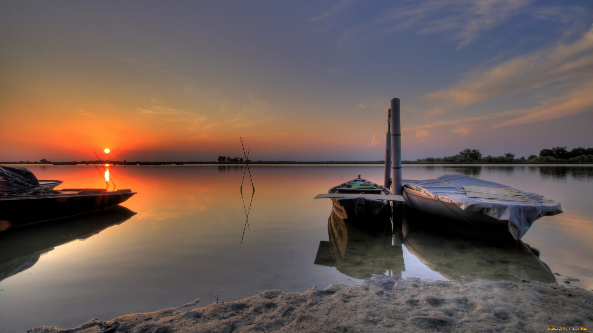 природа, восходы, закаты