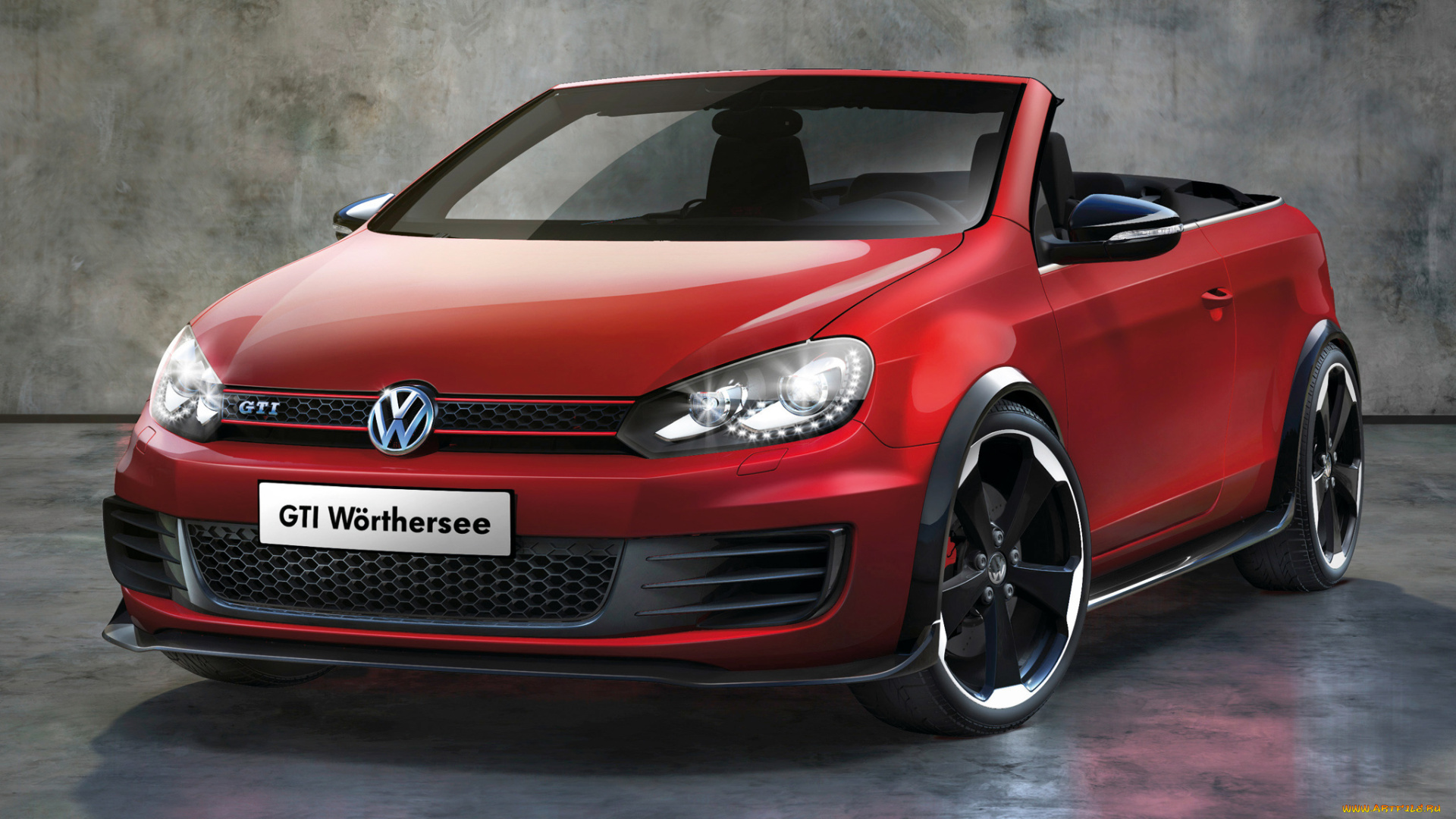 volkswagen, golf, gti, cabrio, concept, автомобили