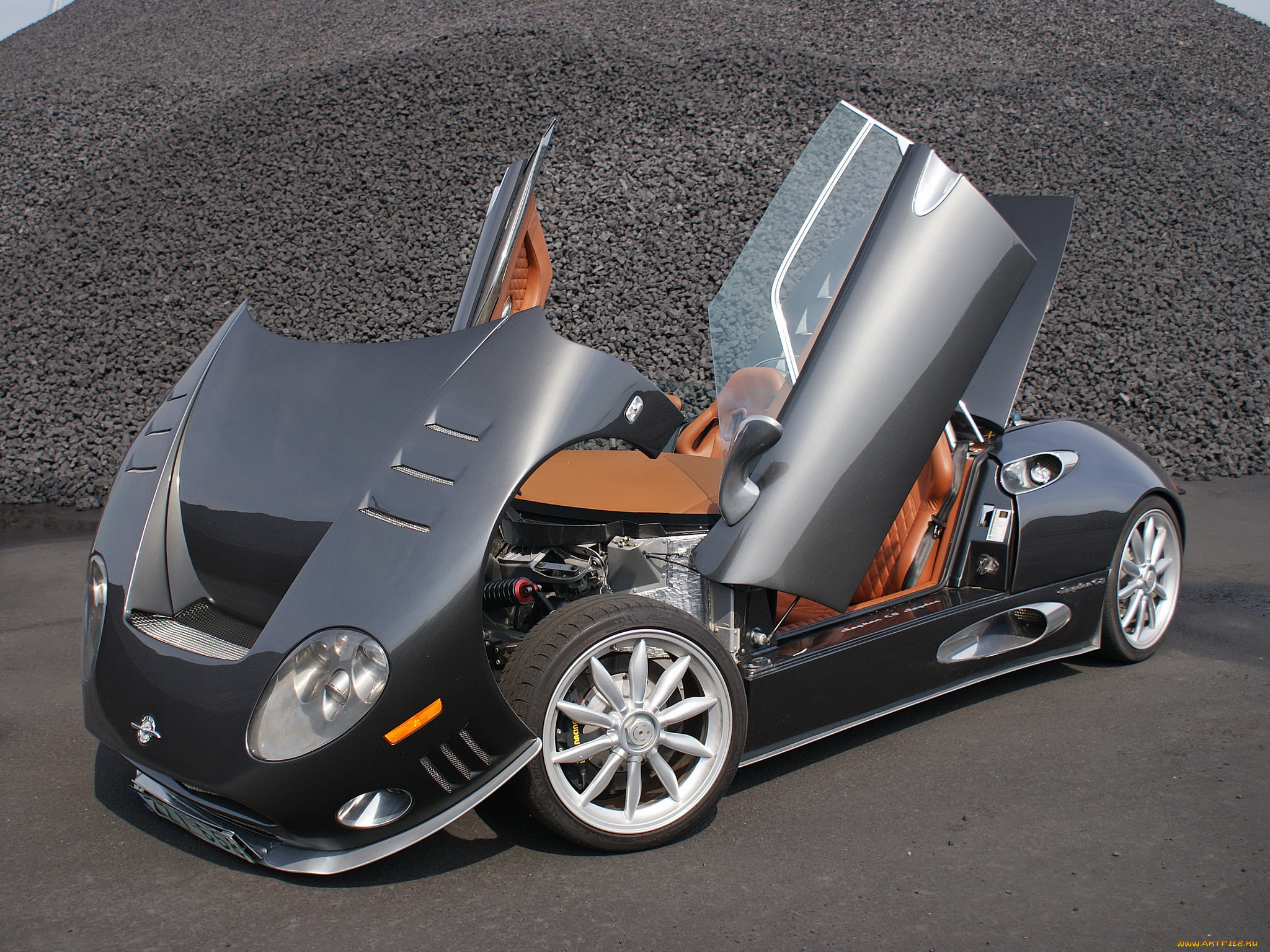 spyker, c8, spyder, автомобили