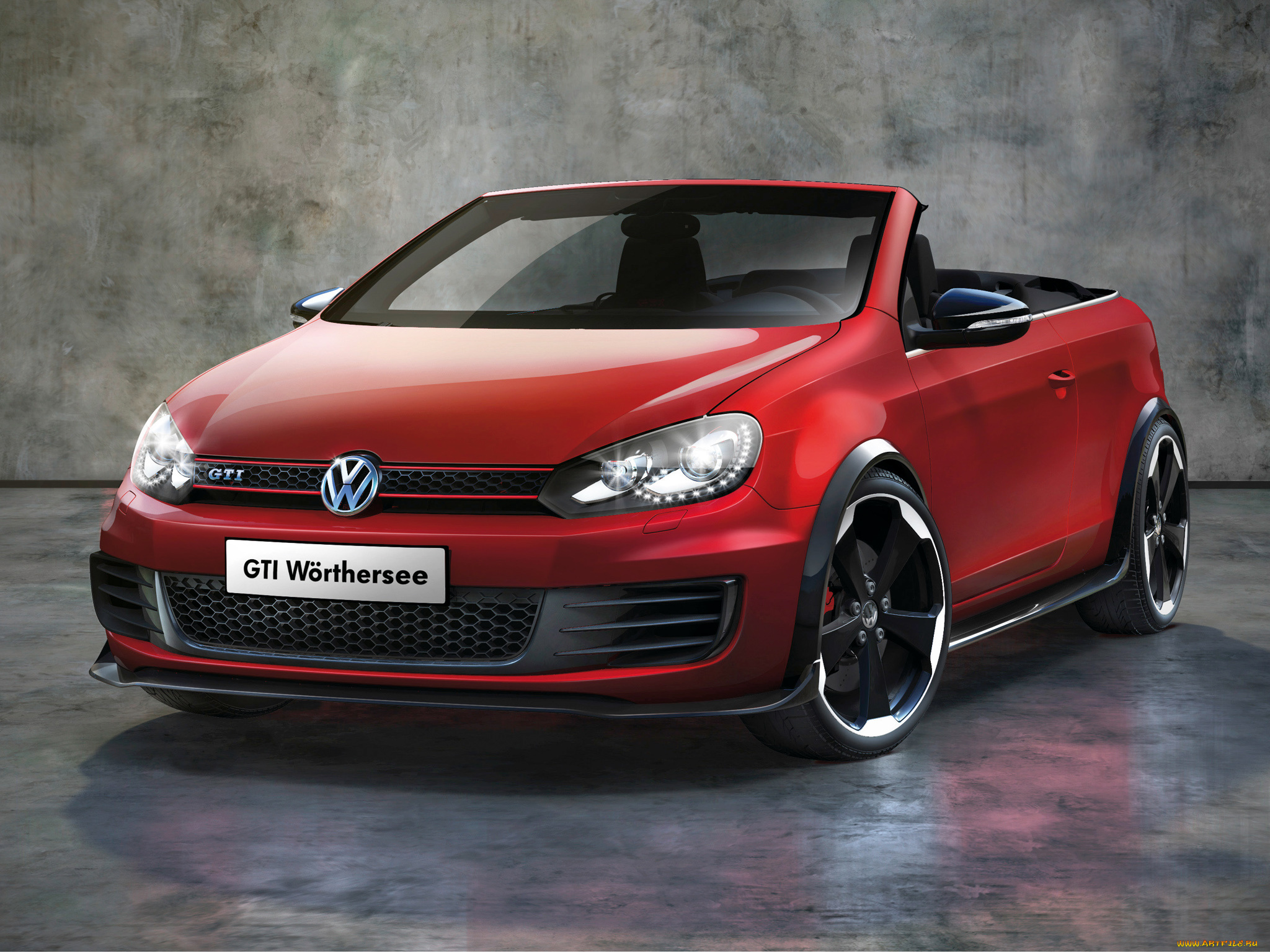 volkswagen, golf, gti, cabrio, concept, автомобили
