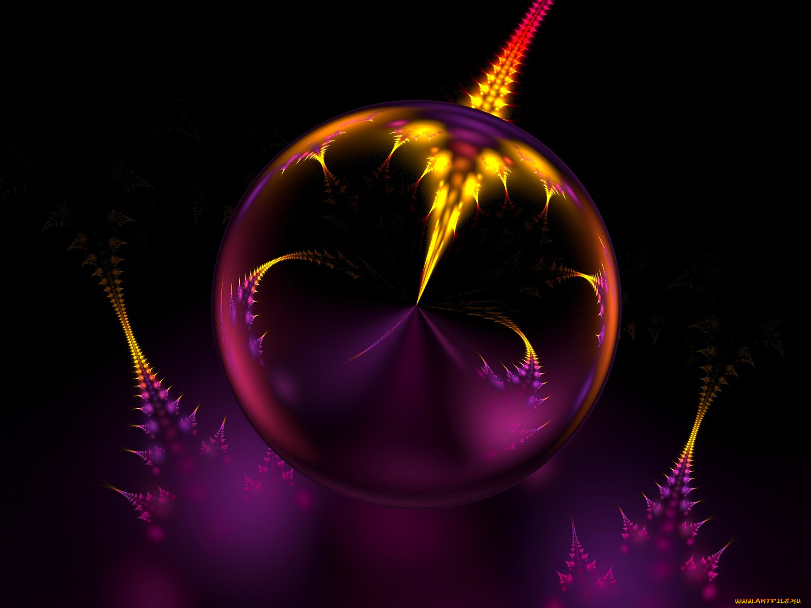 3д, графика, fractal, фракталы, фон, цвета, узор