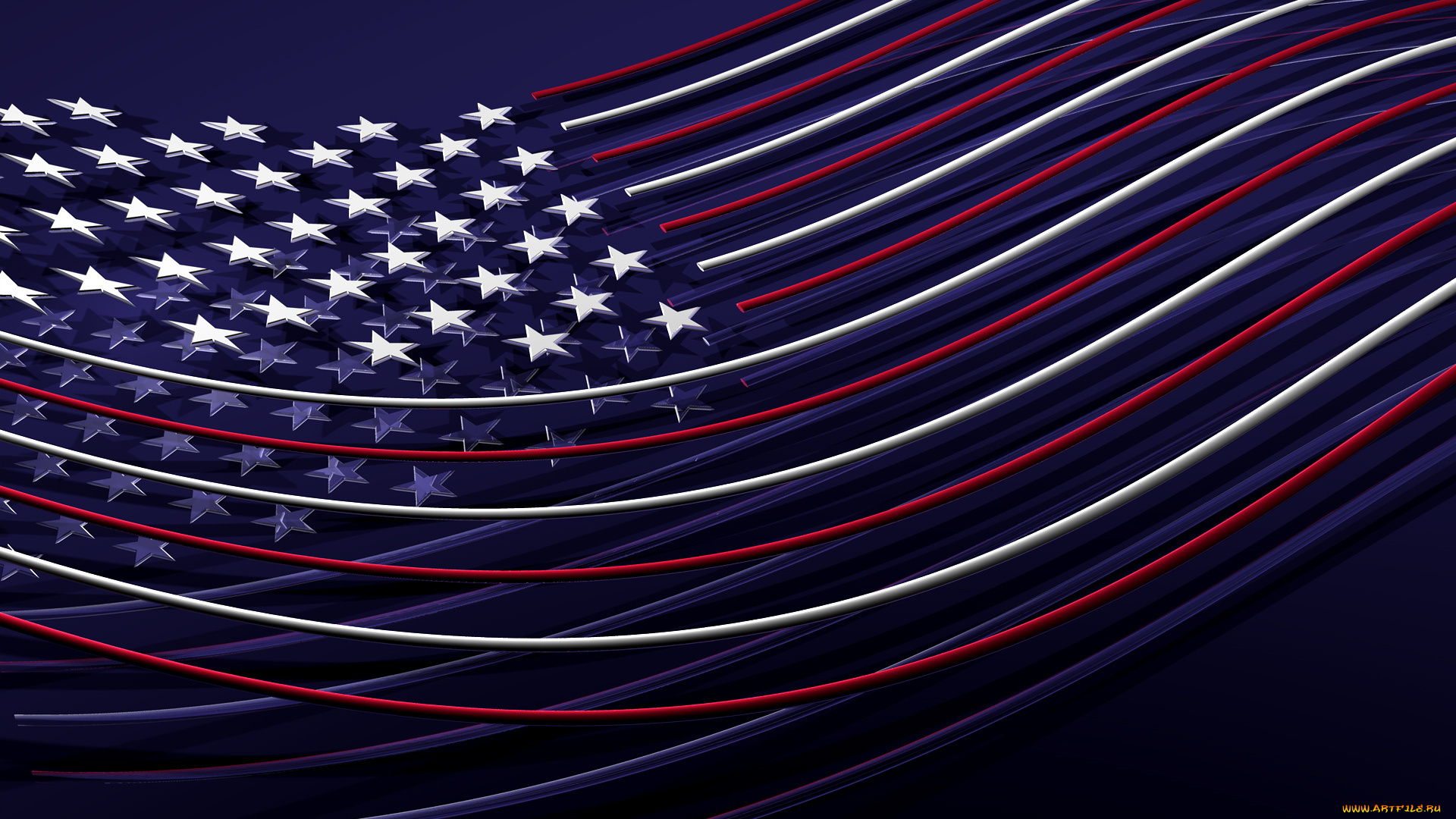 3д, графика, другое, флаг