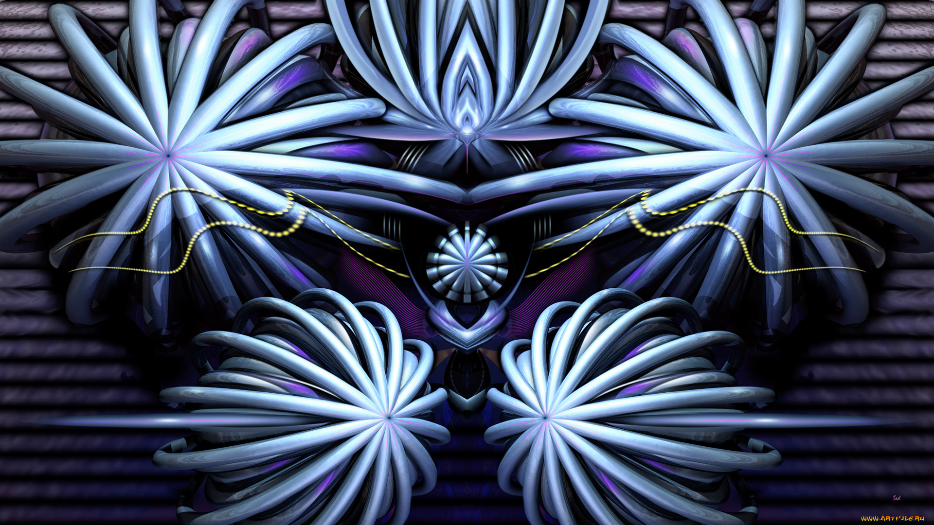 3д, графика, fractal, фракталы, цвета, узор