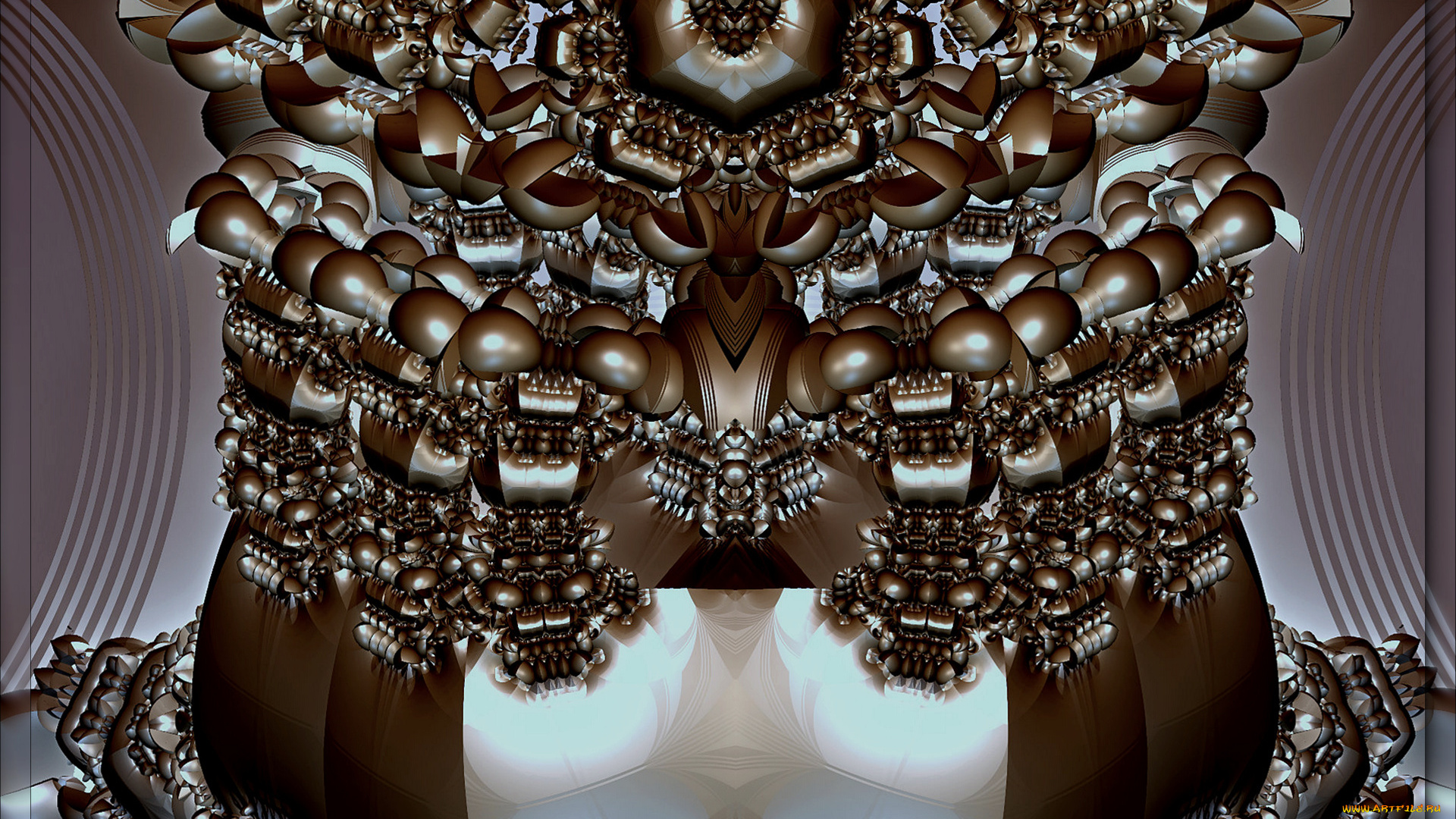 3д, графика, fractal, фракталы, фон, линии, узор, цвет