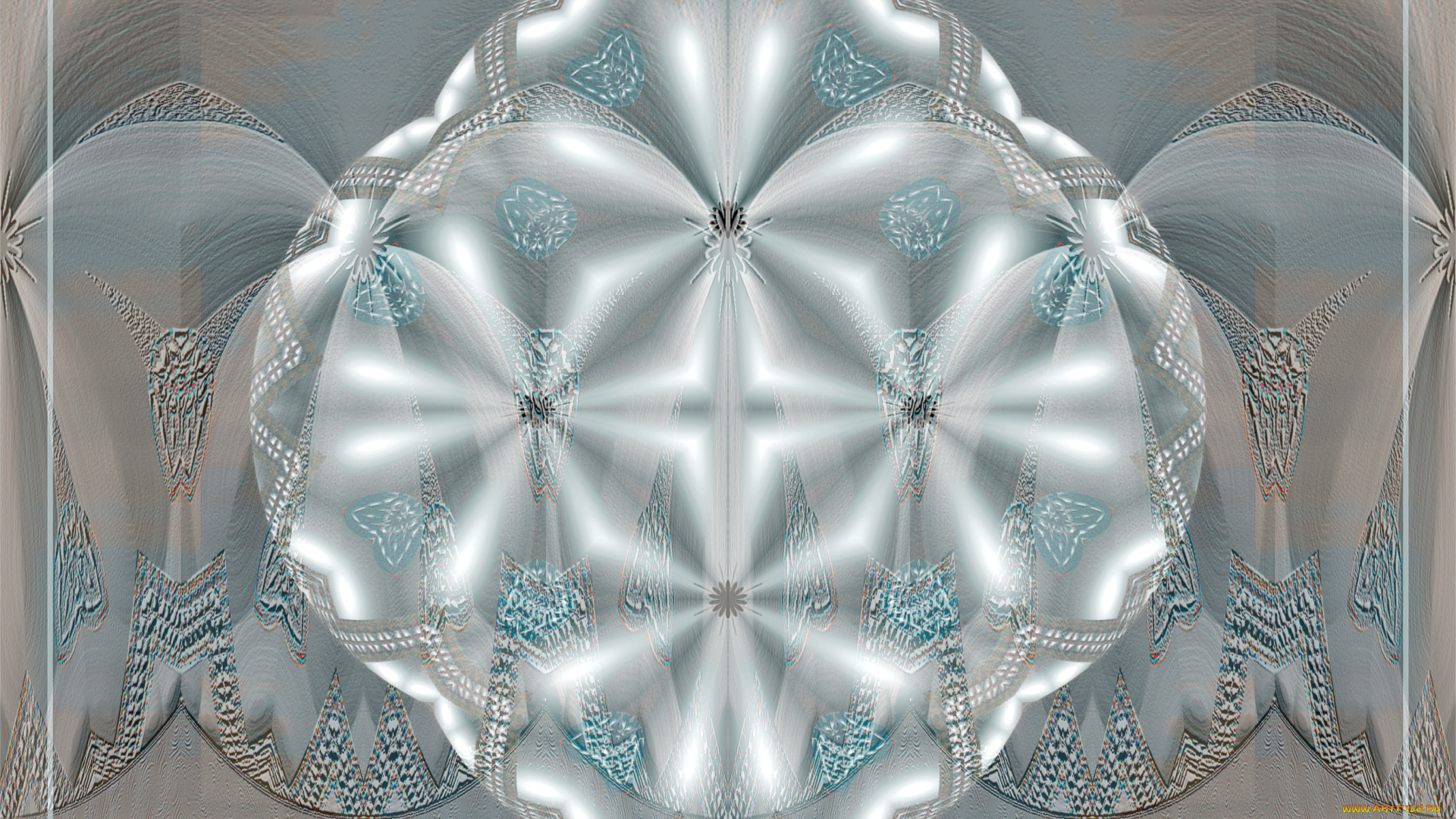 3д, графика, fractal, фракталы, узор, цвета, фон