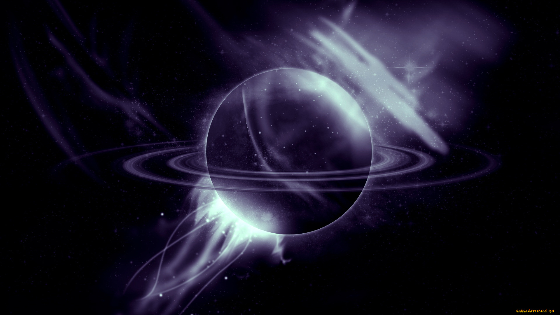 космос, арт, планеты