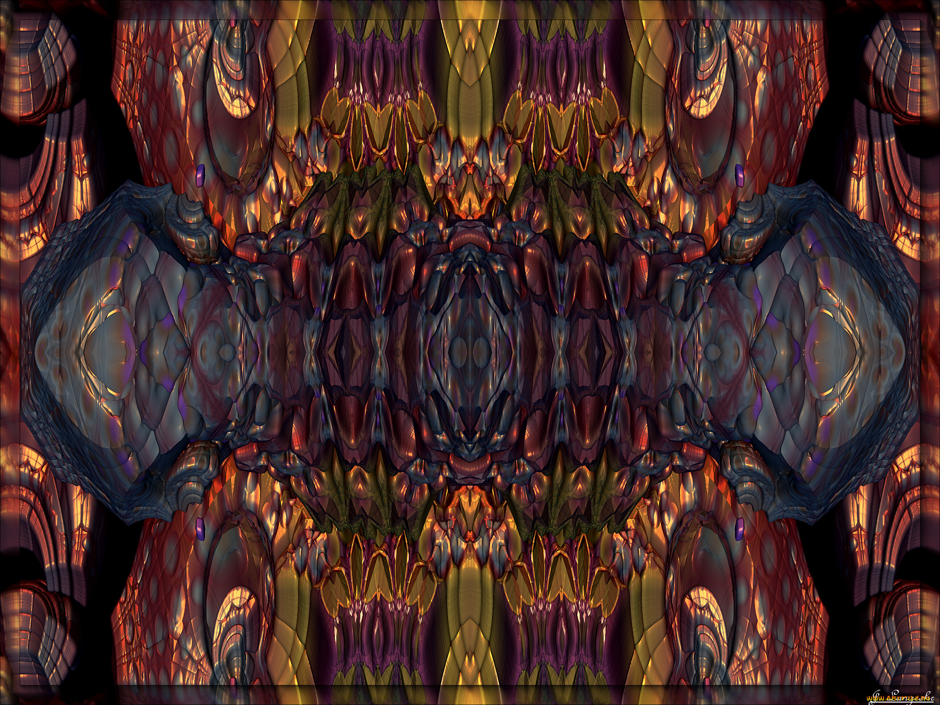 3д, графика, fractal, фракталы, узор, цвета, фон