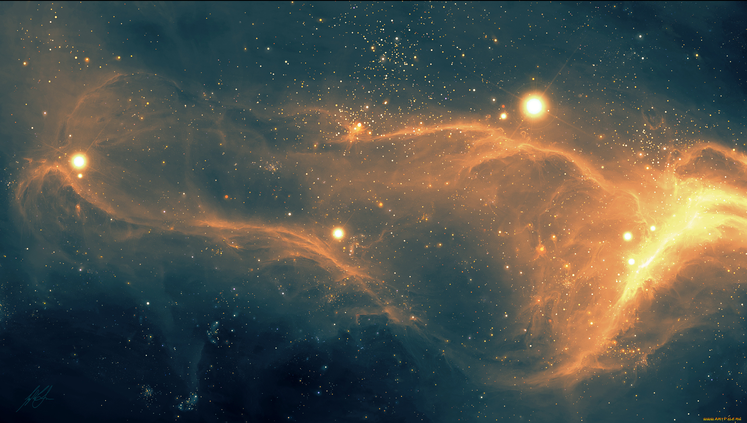 космос, галактики, туманности, звезды, туманность