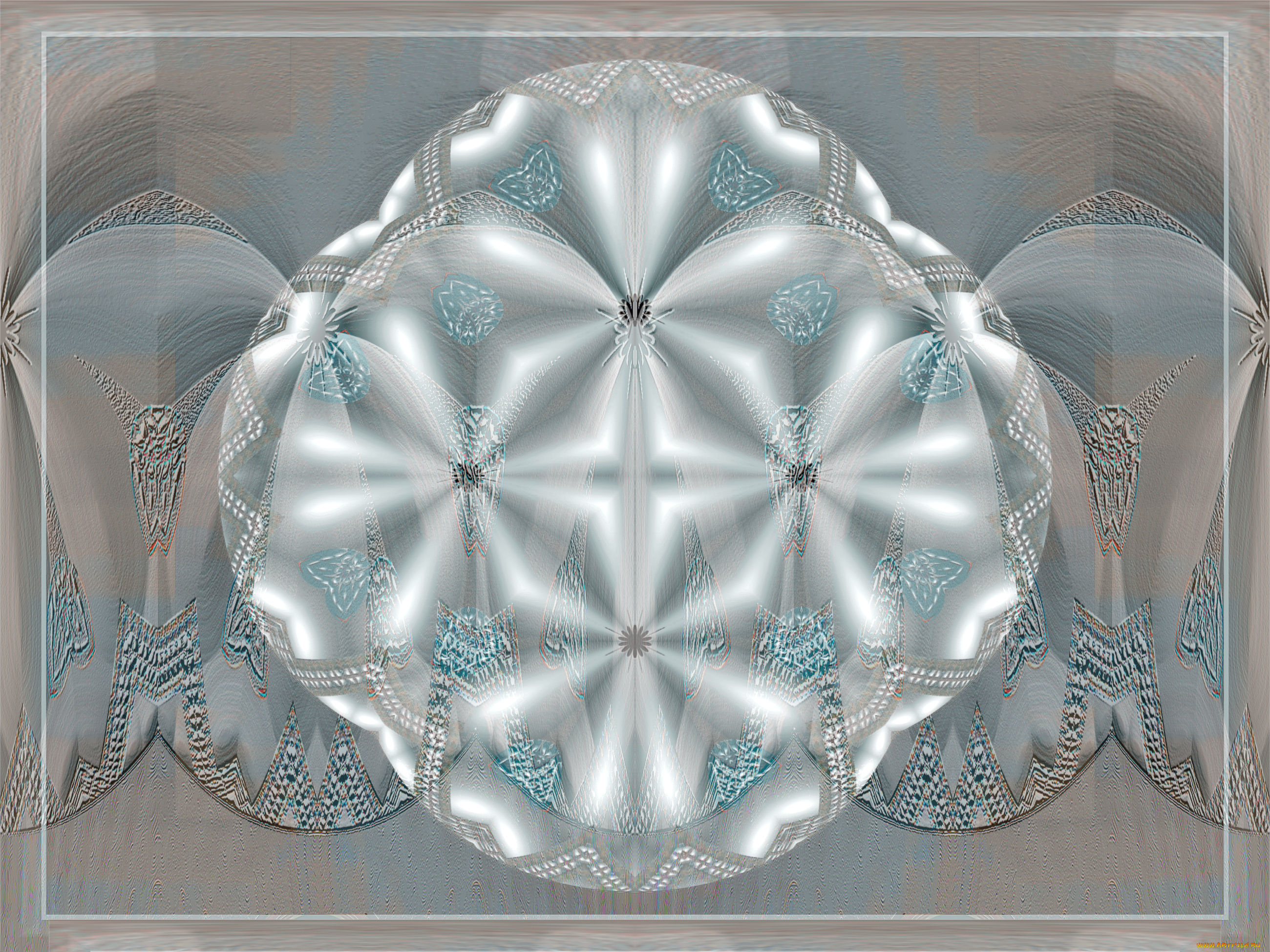 3д, графика, fractal, фракталы, узор, цвета, фон