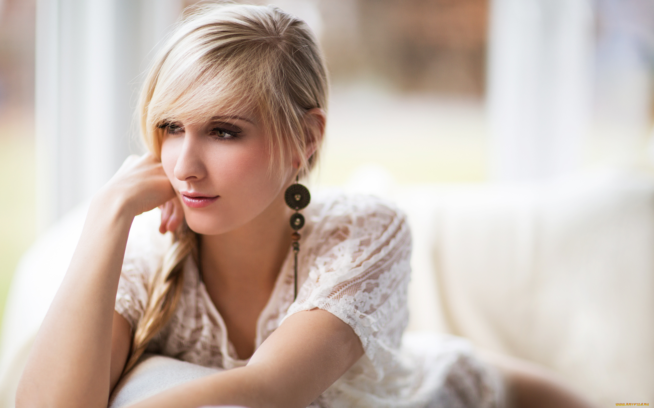 -Unsort, Блондинки, девушки, unsort, блондинки, серьги