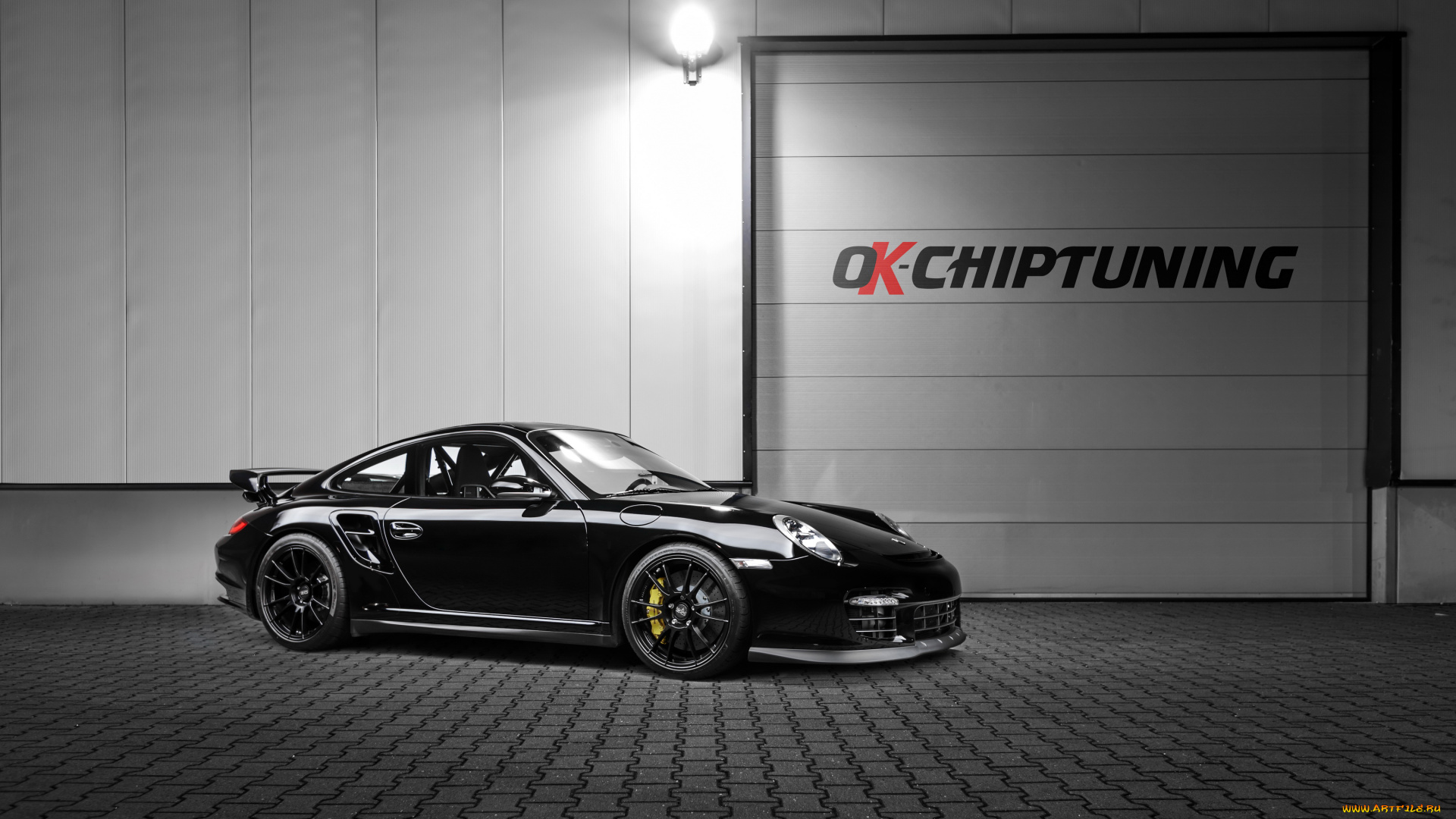 2014, porsche, 911, , gt2, , ok-chiptuning, автомобили, porsche, черный, тюнинг