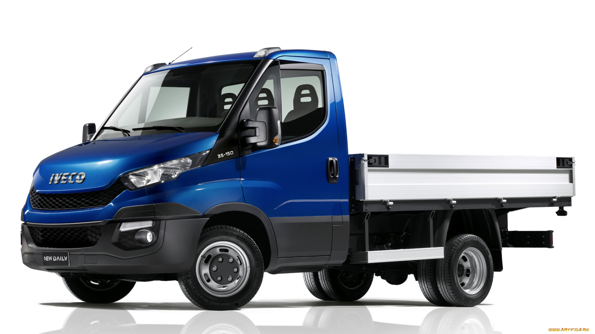 автомобили, iveco, daily, 35, chassis, синий, 2014, cab