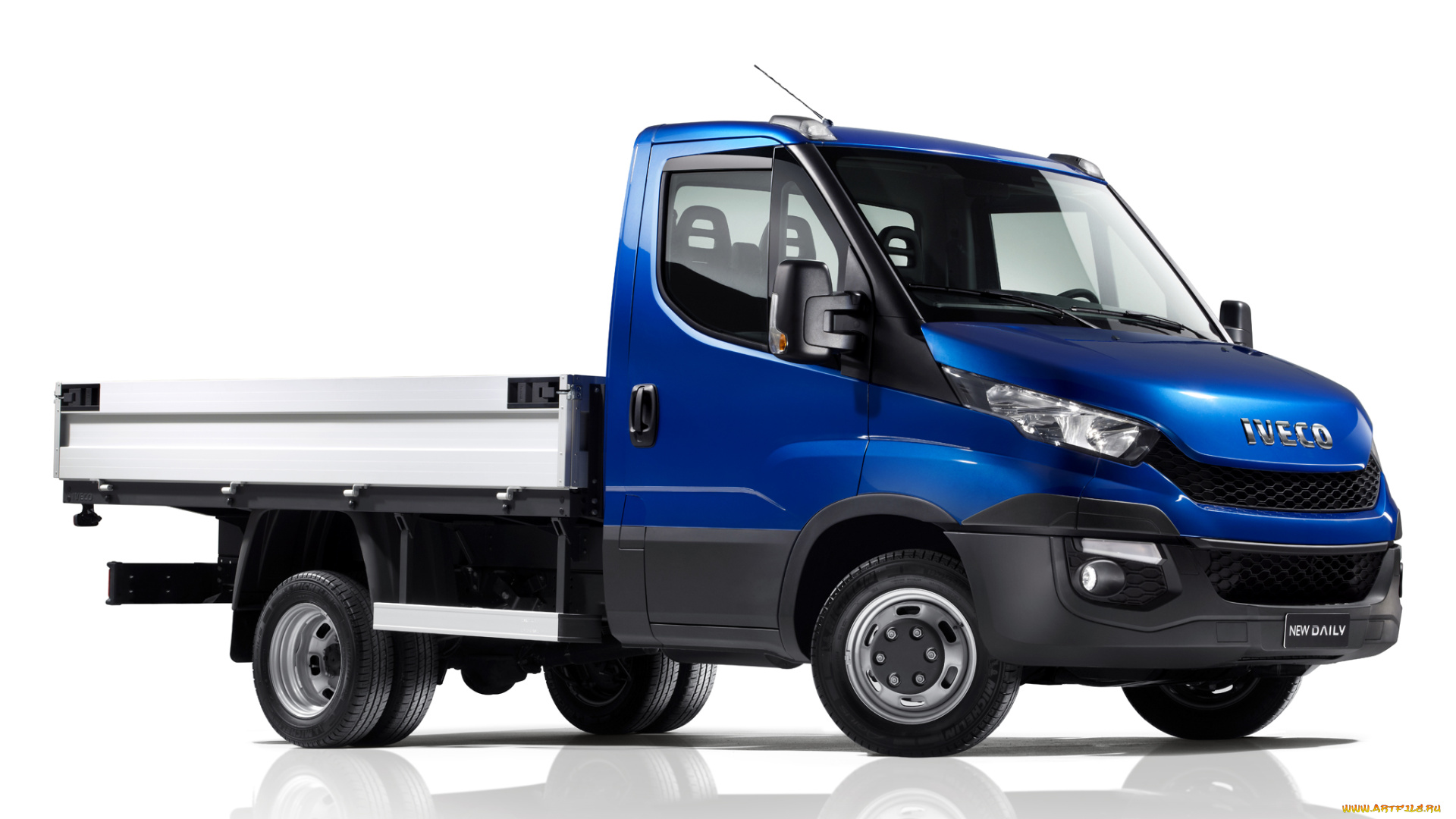 автомобили, iveco, синий, 2014, cab, chassis, daily, 35