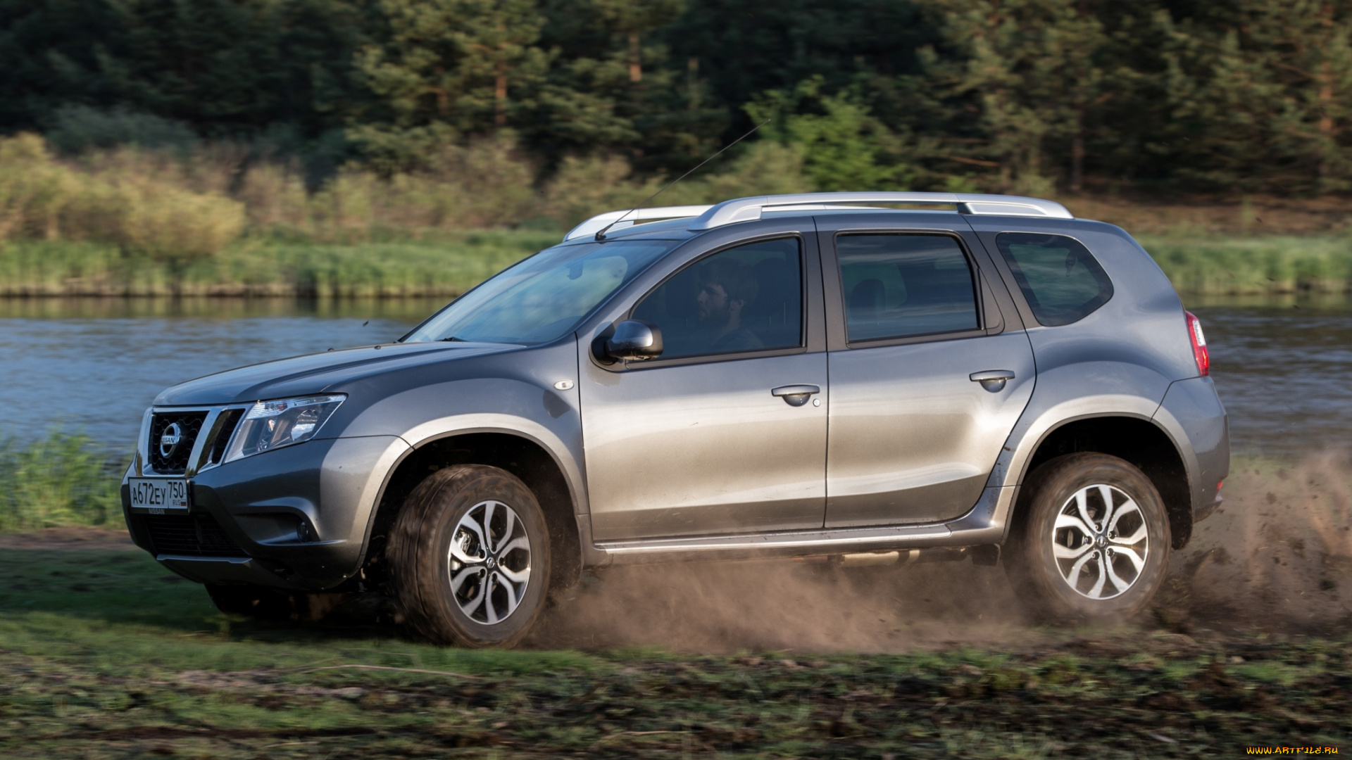 автомобили, nissan, datsun, 2014г, ru-spec, terrano, темный