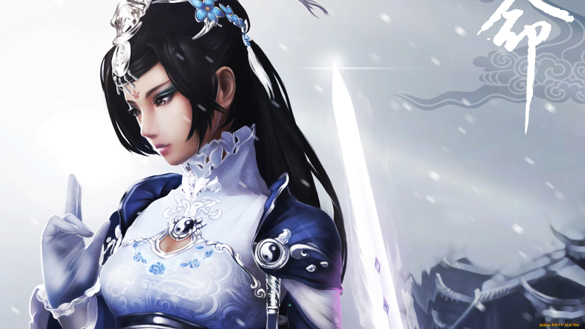 фэнтези, девушки, игра, арт, девушка