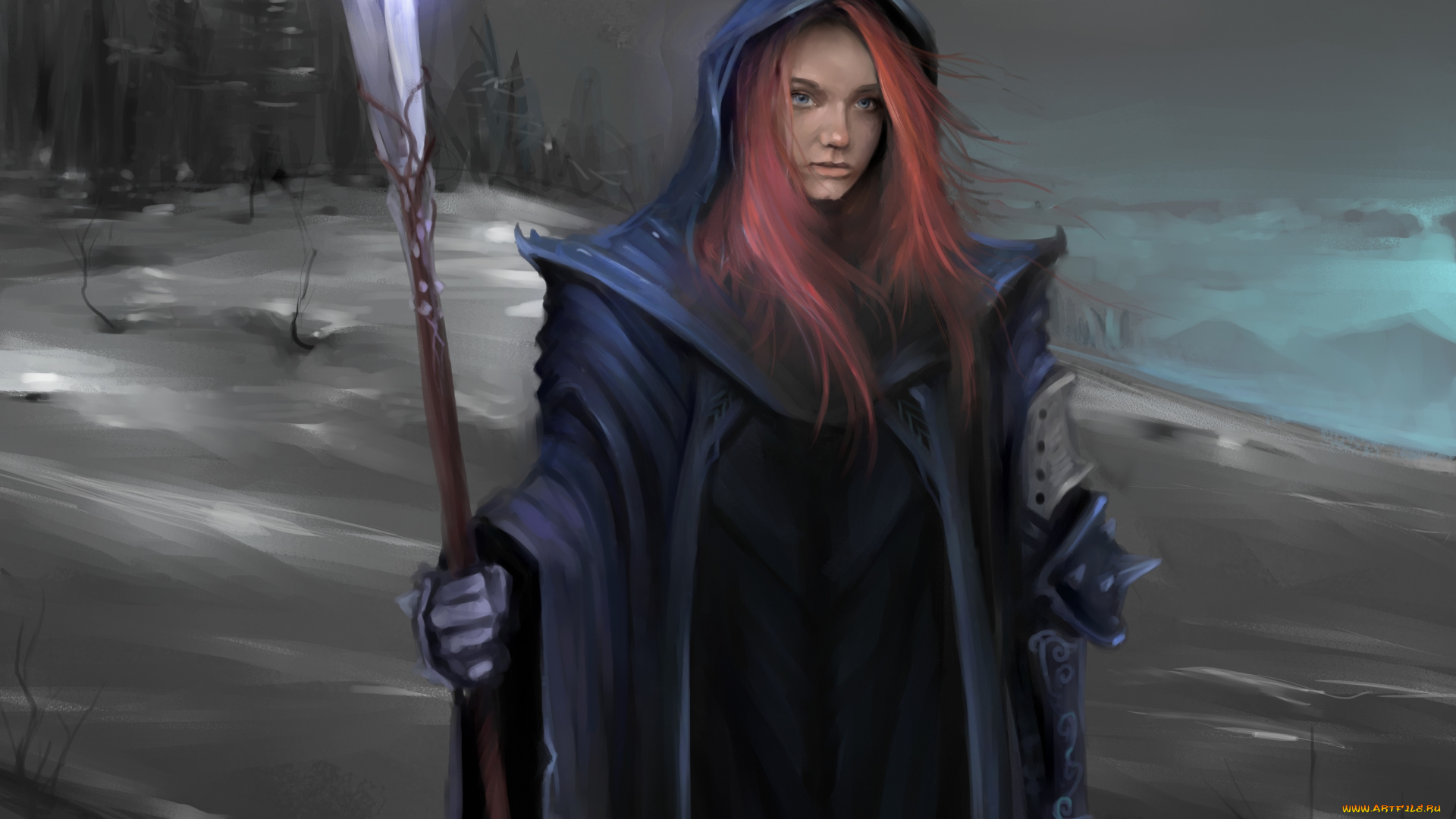 фэнтези, маги, , волшебники, посох